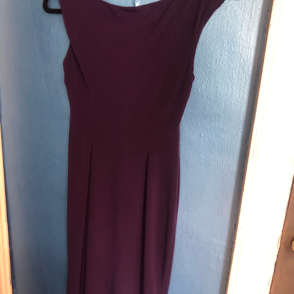 Elegant Purple Women's Dress